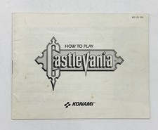 MANUAL ONLY Nintendo NES Castlevania NES-CV-USA 1987 GUC SHIPS FREE
