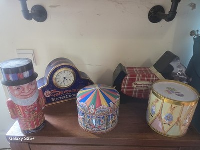 Große Vintage Dose Restposten Keks Schokolade Vorratsdosen Retro Konvolut