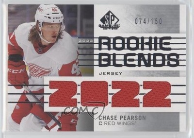 2022 SP Game Used Edition Rookie Blends Jersey /150 Chase Pearson #RB-CP RC z7j