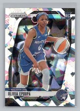 2024 Panini Prizm WNBA #95 Olivia Epoupa Ice Prizms