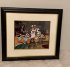MICHAEL JORDAN SIGNED SPACE JAM WARNER BROTHERS CEL HAND PAINTED LTD/ED 485/500