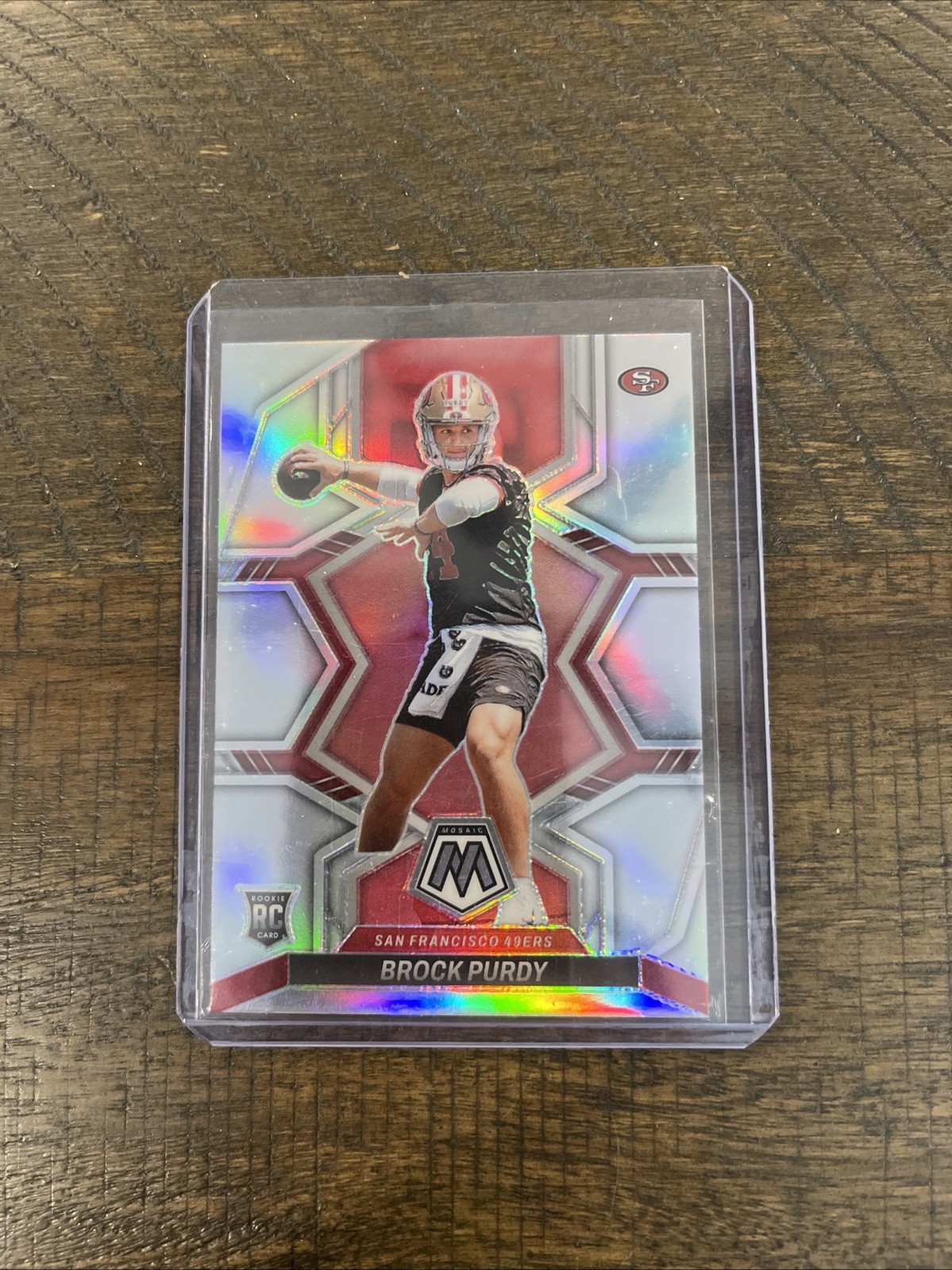 2022 Panini Mosaic - Rookies Brock Purdy #367 Silver Prizm (RC)