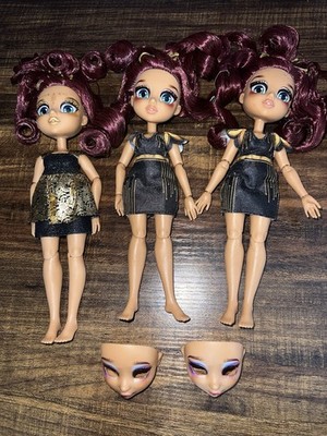 FailFix @Loves.Glam Total Makeover Doll 9 Inch Fashion Doll Moose Toys OOAK x3