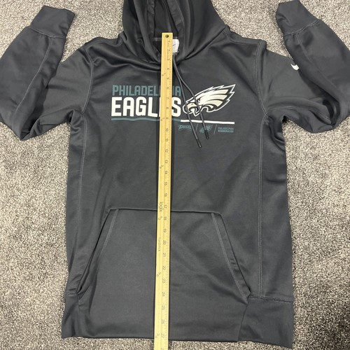 Philadelphia Eagles Hoodie Nike Therma Dri-Fit Fleece Sweatshirt Mens Small - Picture 7 of 11