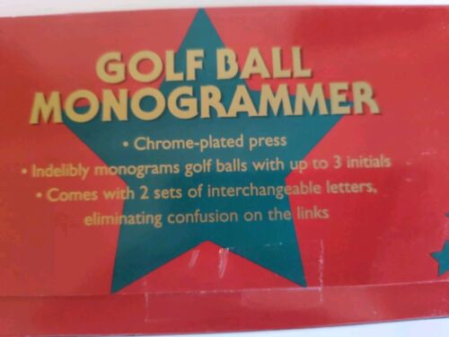 Park Avenue Golf Ball Monogrammer - Picture 4 of 6