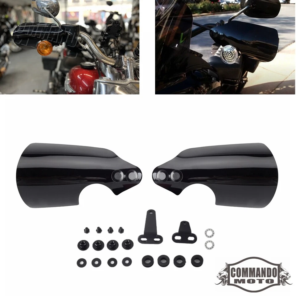 Motrocycle Handguard Protector Kit For Harley Road King Special FLHRXS 2021-2024 - Image 2 of 4