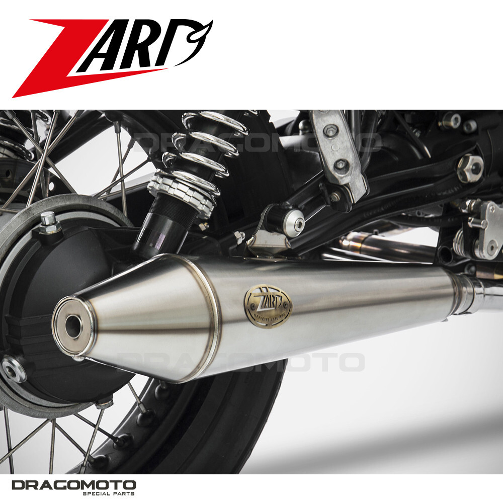 V7 II STONE MOTO GUZZI 2012 2013 ZARD Exhaust CONICAL RC