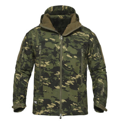 Waterproof Mens Tactical Jacket Soft 