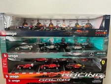 Burago F1 1:43 Scale Diecast Metal 6- Pack Car Set , price is for one box