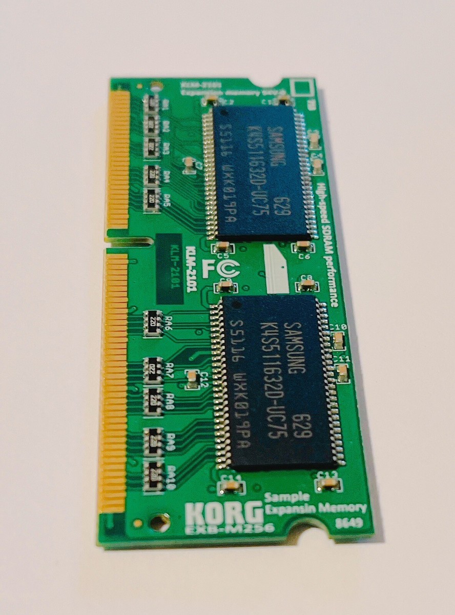 Korg EXBM256 Sample Memory Expansion Card for M3 and Pa2Xpro Korg EXBM256 Sample Memory Expansion Card for M3 and Pa2Xpro