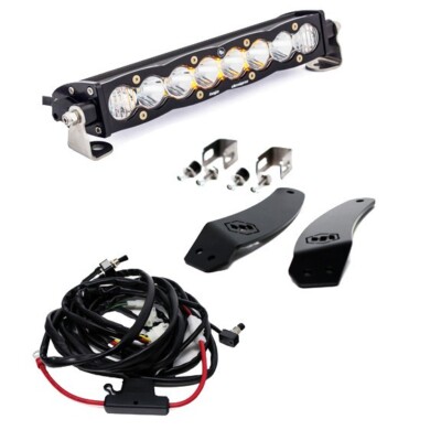 Baja Designs S8 Grill Mount Light Bar Kit For 18-21 Arctic Cat/Textron Wildcat