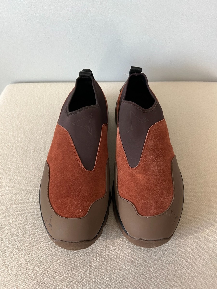 ROA Slip On Sneakers - Size 46 - Rust Brown - NEW | eBay