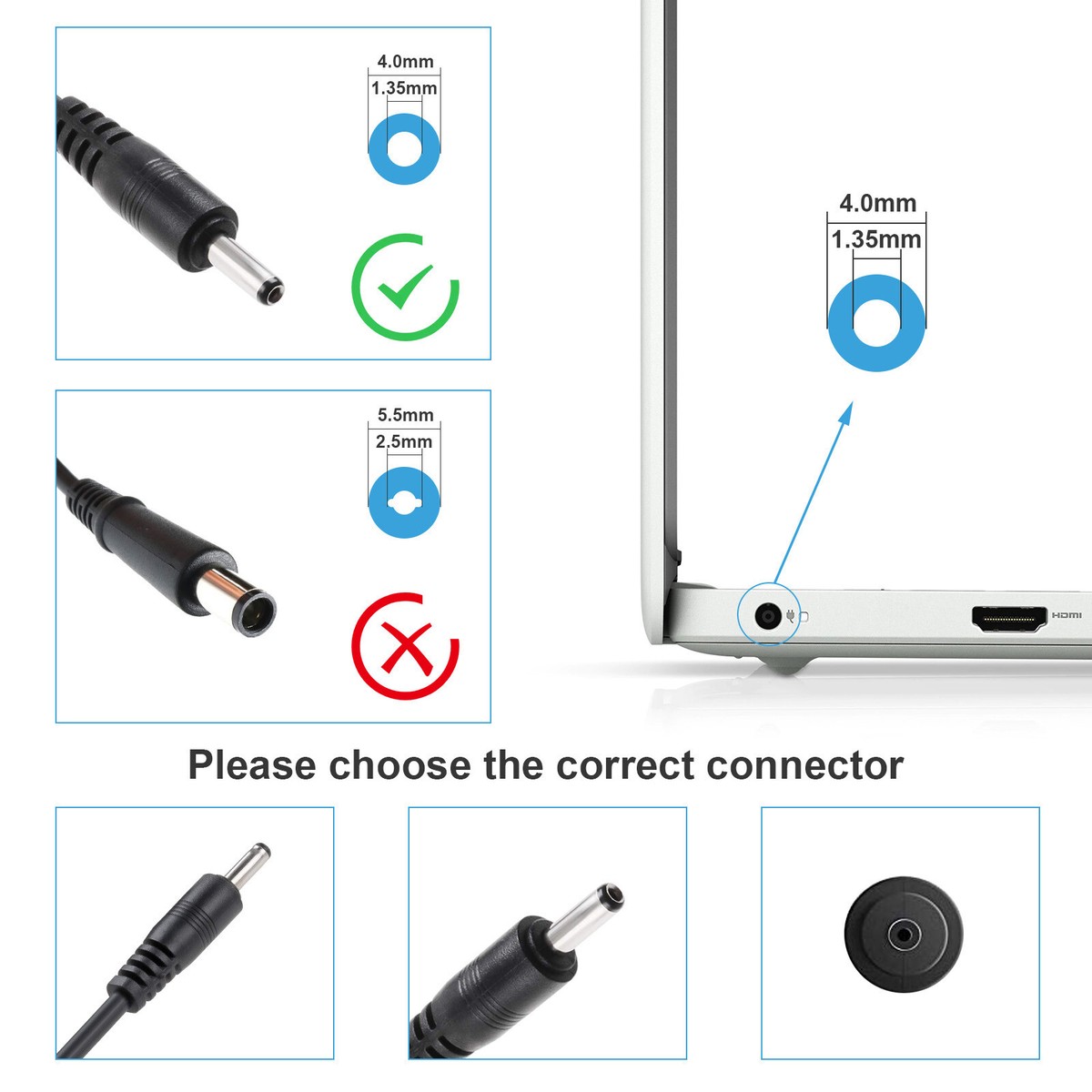 Connecteur Alimentation DC Jack Pour ASUS EeeBook R417SA - Socket Power - Neuf Emballé