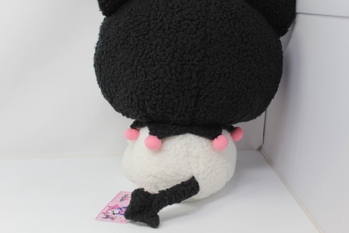 Kuromi Super Big Plush Doll 45cm Fluffy Toy My Melody Sanrio