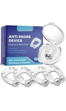 Neomen 4 Pcs Anti Snore Dilators Apnea Aid Device Stop Snoring Nose Clip