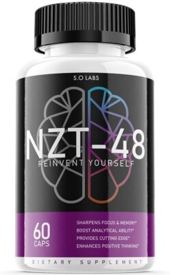 NZT-48 Brain Booster, NZT-48 Limitless Memory Focus Nootropic (60 ...