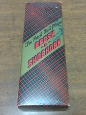 Vintage Brush  Shoe Horn Set Horse Head Handles Black Plastic Tie Wall Plaque