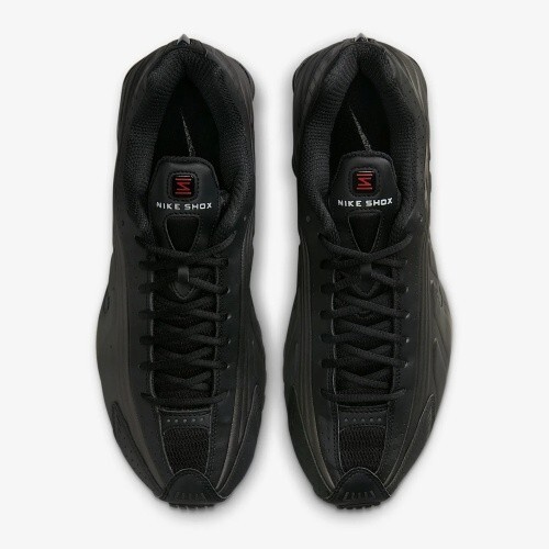 Size 8.5 - Nike Shox R4 2025 Triple Black for sale online | eBay