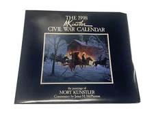 1998 Civil War Lang Mort Kunstler Civil War Calendar