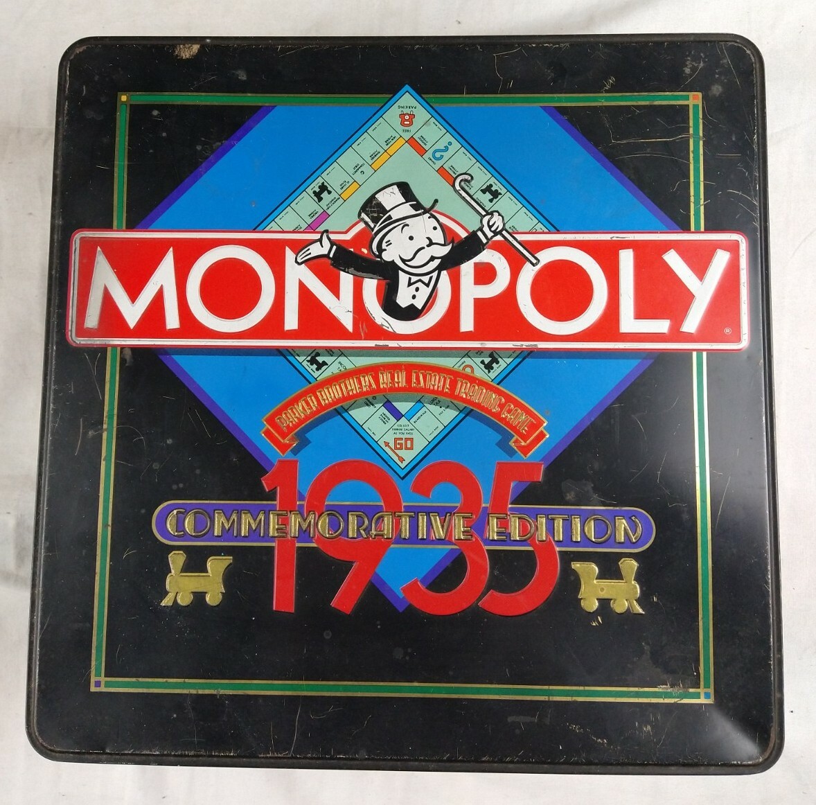 Vintage 1935-1985 50y Commemorative Edition Monopoly Board