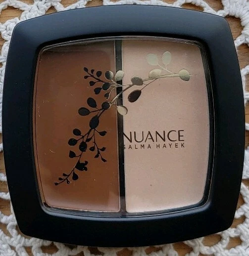 Nuance Salma Hayek Illuminating Blush Bronzer Duo~530 Pearl Light & Shaded Sand - Image 2 of 4