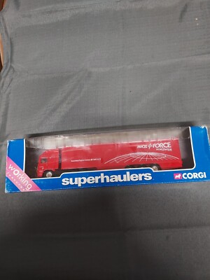 Parcelforce Trailers 2000 Corgi Superhaulers 1:64 ERF BOX TRAILER- PARCELFORCE. TY59542 ...