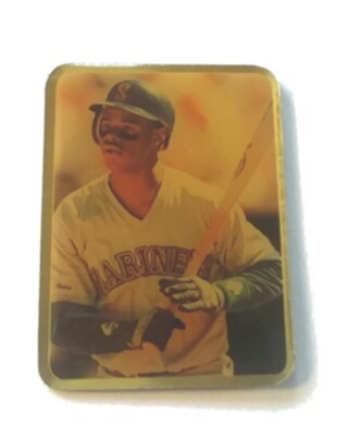 Seattle Mariners Pins Ken Griffey Jr Pin Batting Fantasy Collector ...