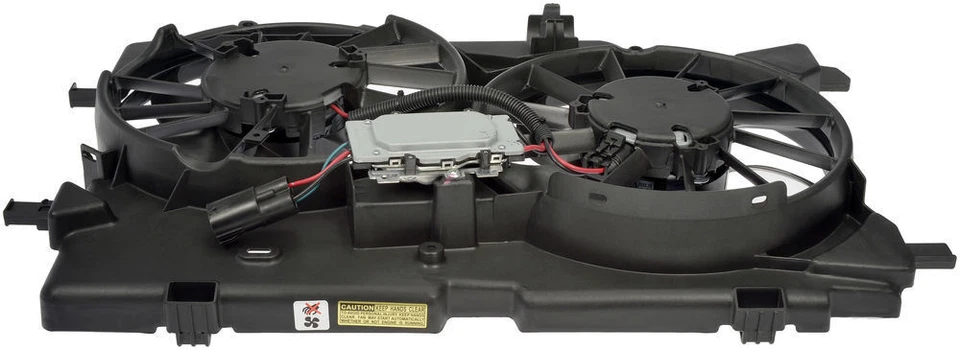 Conjunto de ventilador de refrigeración del motor para Lincoln MKZ DORMAN OE SOLUTIONS 2010-2012 Foto 2 de 4