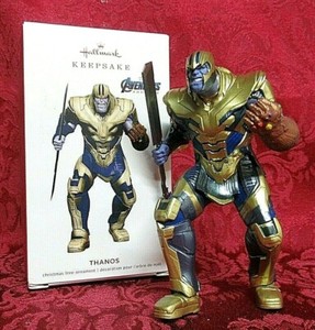 HALLMARK 2019 MARVEL AVENGERS ORNAMENT~THANOS | eBay