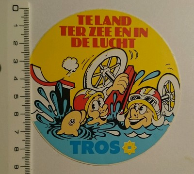 Aufkleber/Sticker: teland ter zee en in de Lucht Tros (090716109)