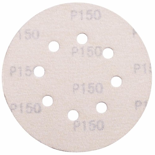 Lijadora de disco de lija redonda de gancho y bucle sin polvo de 5 pulgadas y 8 orificios 100 piezas - Imagen 23 de 43
