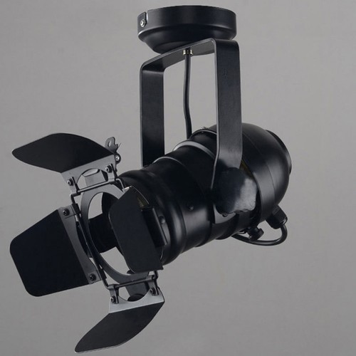 Vintage E27 Track Light Industrial Spotlight Rail Light Projector Ceiling Lamp - Picture 9 of 14