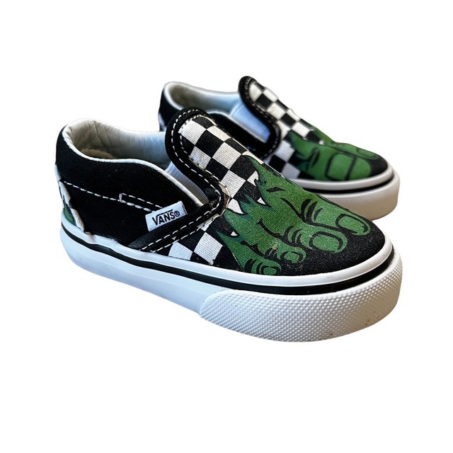 hulk slip on vans