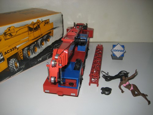 DEMAG AC 335 AUTOKRAN BRANDT 1.VERSION #2081 CONRAD 1:50 OVP - Picture 3 of 4