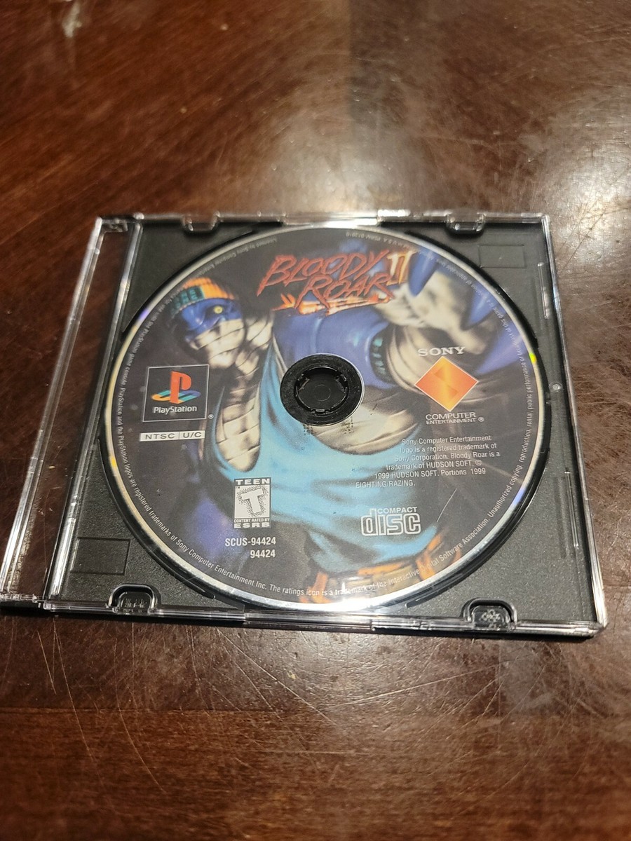 Bloody Roar 2 II PS1 PlayStation 1 Disc Only 711719442424| eBay