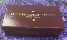 The Shakespeare Library In Ten Volumes Bath Classics Robert Frederick