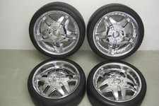 20 Zoll Chromfelgen Dolce Felgen DC24 8.5x20 ET40 255/35 R20 Sommerräder