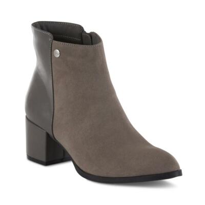 Jaclyn Smith Women's  VERNA  30769 Ankle Bootie. Black or Gray. New 