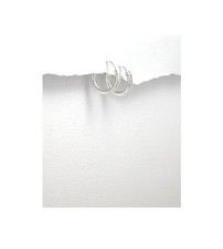 Unisex Plain Sterling Silver .925 Small Hoop 10MM Earrings