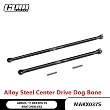 GPM Alloy Steel Center Drive Dog Bone For ARRMA 1/5 KRATON 8S RTR /EXB ARA310923