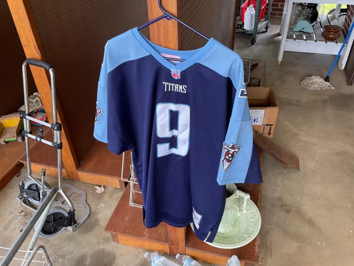 Tennessee Titans Steve McNair Authentic Mitchell and Ness Jersey Size 56