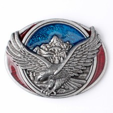 Eagle Men's Belt Buckle Western Cowboy Native American EG-02 