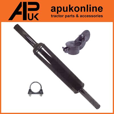 Auspuff Schalldämpfer Emaille & Regenkappe für David Brown 850 880 950 990 1200 Traktor