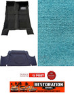 <!--F#f_0-->HOLDEN EJ EH auto trans SEDAN MOULDED TURQUOISE PLUSH FRONT REAR & BOOT CARPET<!--F/-->
