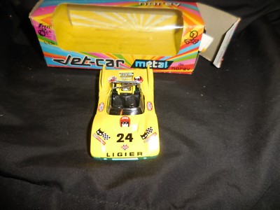Norev Jet-Car 1/43 Ligier JS3 Jaune – Miniature France NEUVE (Réf 710)