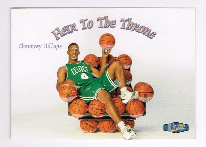 1997-98 Fleer Ultra Heir to the Throne Chauncey Billups #3HT RC NM/MT 3752*