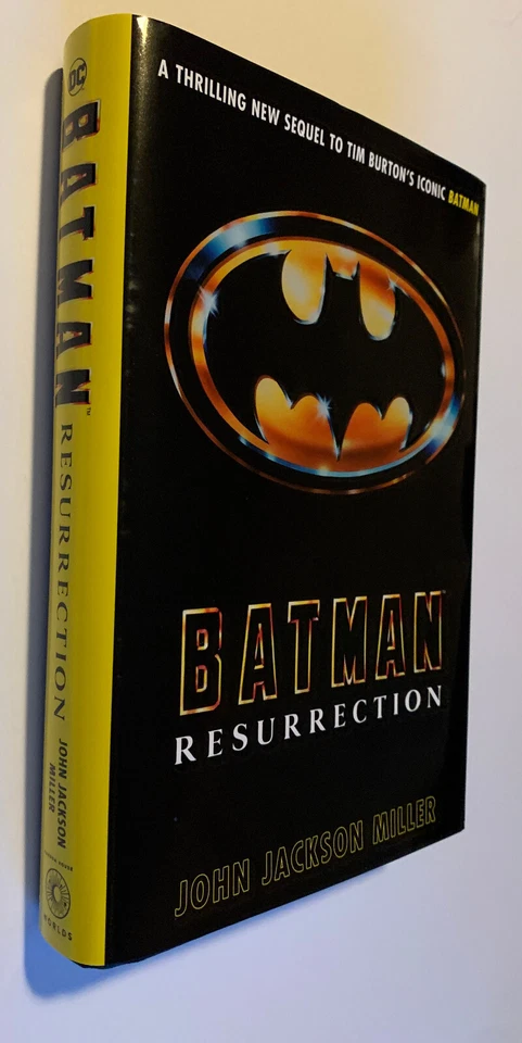 Batman Resurrection hardcover novel, signed by author John Jackson Miller! - Image 4 of 4