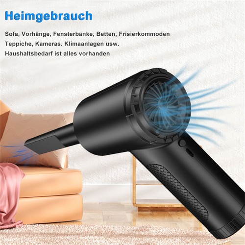 51000RPM Elektrische Staubgebläse Druckluftspray PC Reinigung Air Duster 6000mAh - Afbeelding 7 van 16