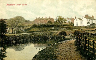 APETHORN NEAR HYDE, MANCHESTER, ENGLAND, UK, VINTAGE POSTCARD (T912) | eBay