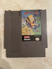 The Simpsons: Bart vs. the World (Nintendo Entertainment System 1991) NES In Box